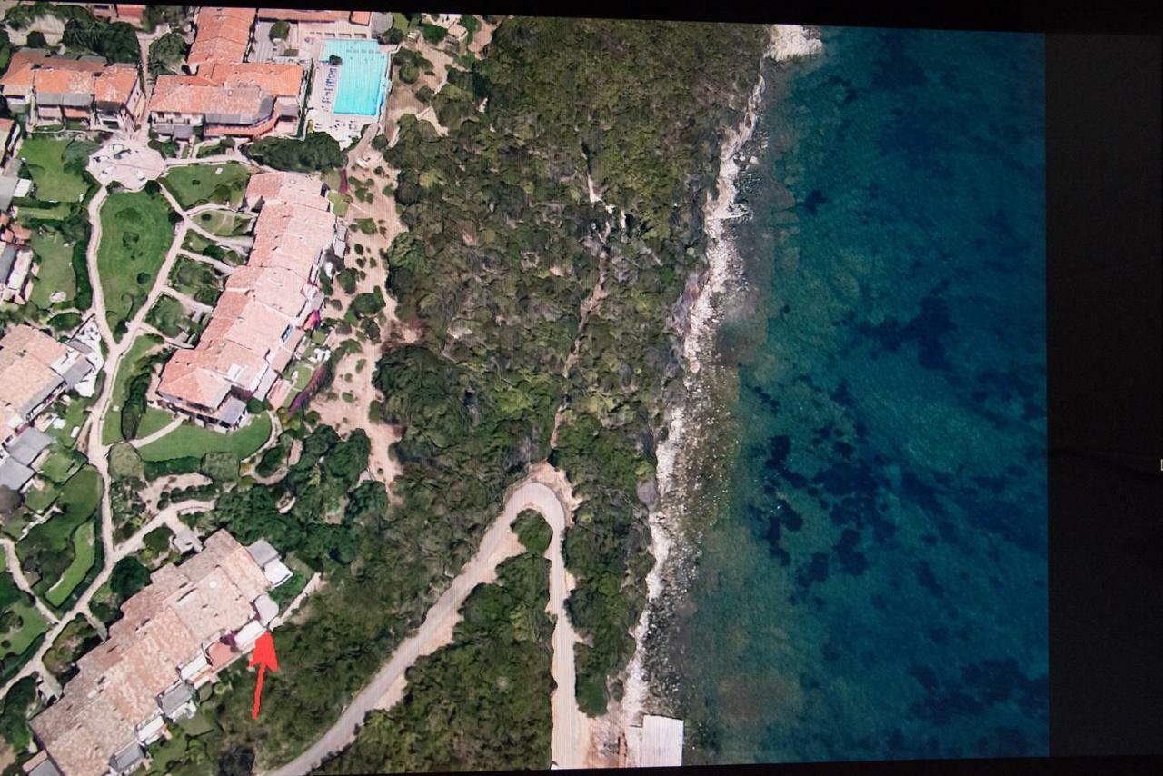 Casa Valery Wonderful Sea View Apartment Порто Ротондо Екстериор снимка